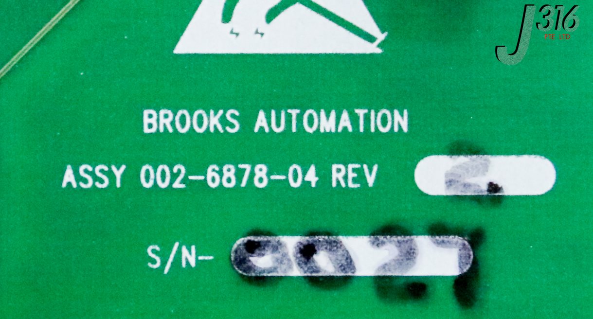 34400 BROOKS AUTOMATION PCB, INTERFACE BOARD 002-6878-04 | eBay